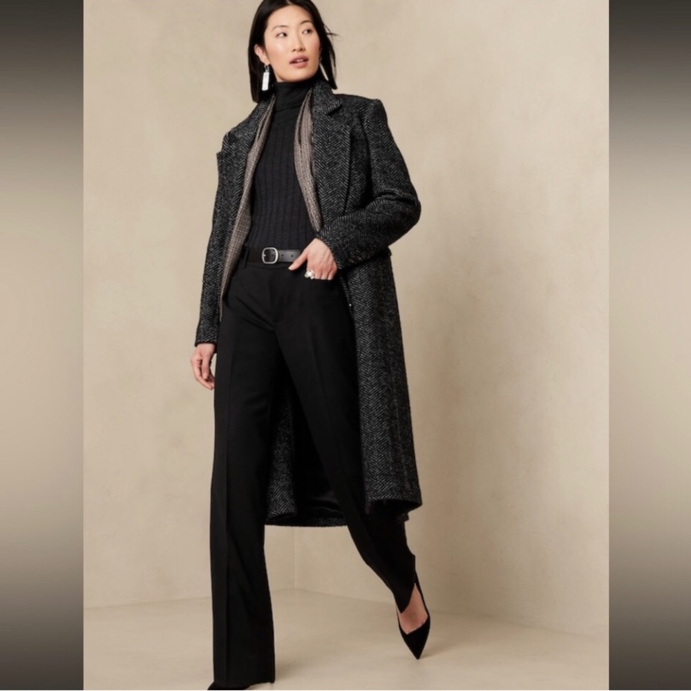 Banana Republic Black Wool Women's Pants
